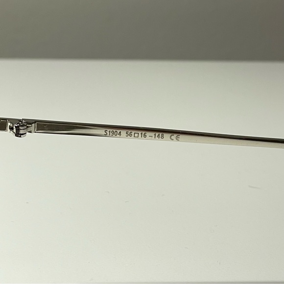 Sequin Sand Barcelona Sunglasses, Chrome, 64-19-140, EUC - Picture 6 of 6